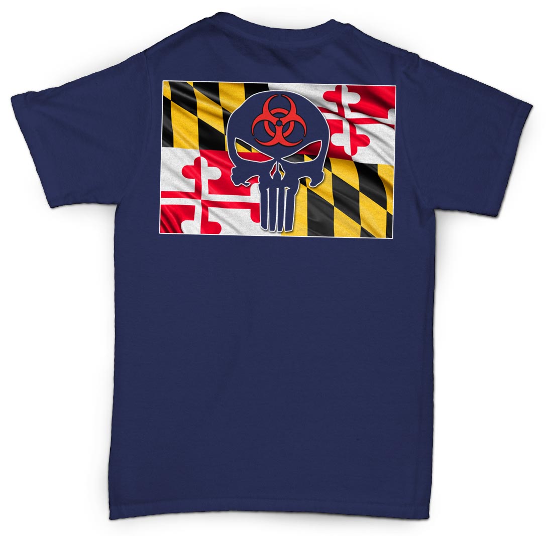 Hazmat Punisher MD Flag